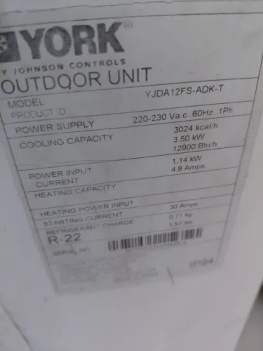 Ar cond. Split 12000btus
