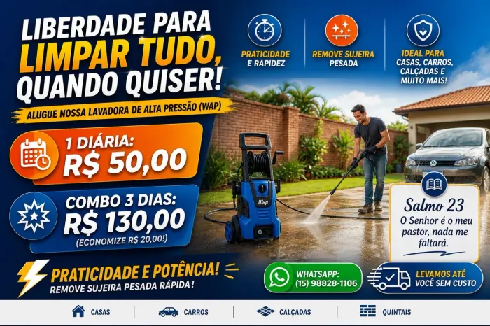 Aluguel de wap para residência e comércio ?
