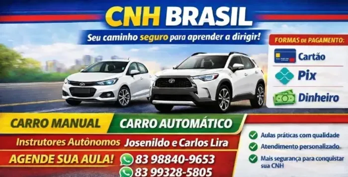 Instrutores Autônomos em Campina Grande-PB