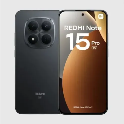 Smartphone Xiaomi Redmi Note 15 Pro 5G 256GB - 8GB Ram preto