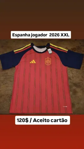 Camisa da Espanha 2026