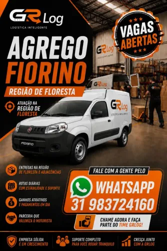 Agrego Fiorino e carro de Passeio