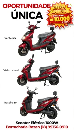 Scooter elétrica 1000w