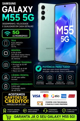 Celular Samsung M55 5G
