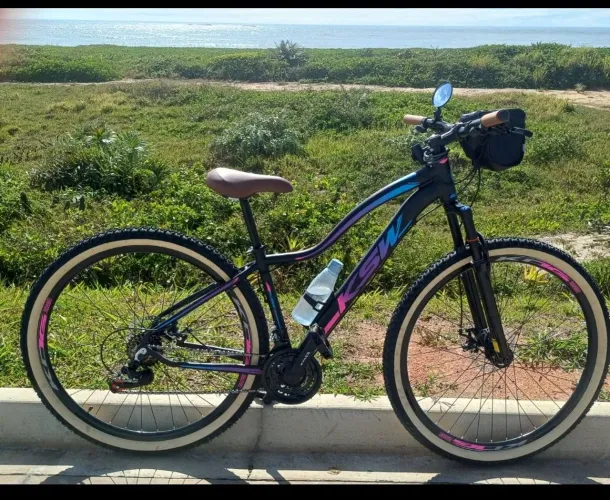 Bicicleta de macha feminina