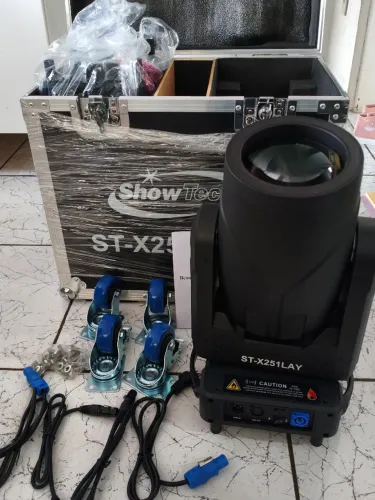2 Beam Moving Head Light ST-X251LAY SHOWTEC NOVO NUNCA USADO