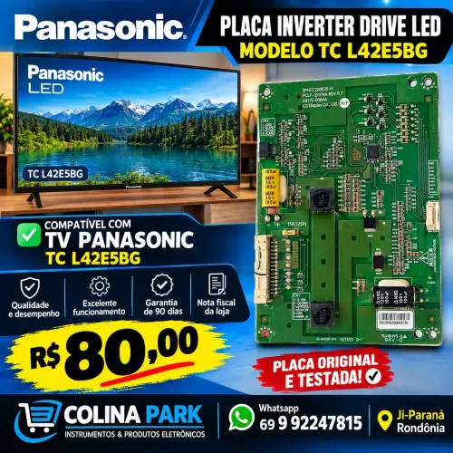 Placa Inverter Panasonic TC L42E5BG