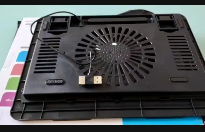 Base de Resfriamento para Laptop Cooler Fan Notebook Led Silencioso USB 1500rpm Nova/Caixa