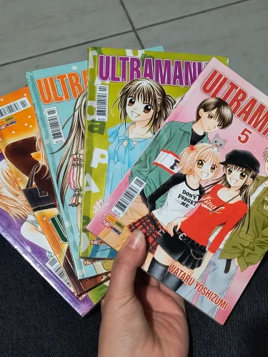 Mangás Ultramaniac Coleção Completa [Novos/3 Lacrados] Sem amarelados, sem amassos, Shoujo