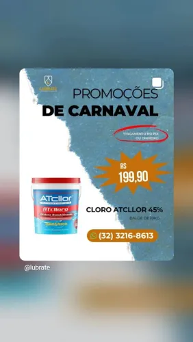 Atcllor Cloro 45% 10kg
