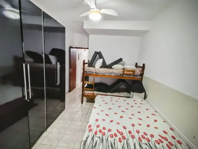 Imóvel para venda possui 86 m² com varanda gardem com 1 quarto em Ocian - Praia Grande - S