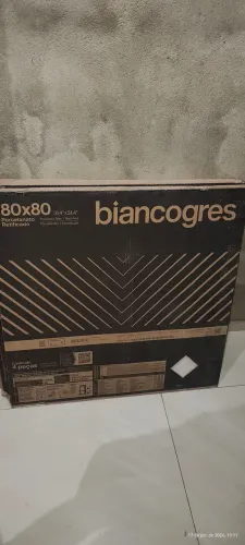 Porcelanato 80x80 Ivory Bianco luz da biancogres