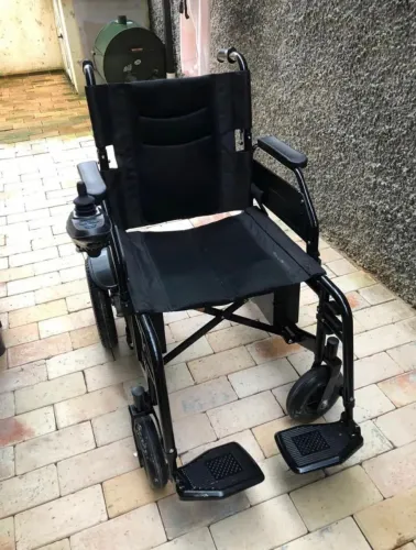 Cadeira de rodas motorizada dobrável D800 dellamed até 120kg