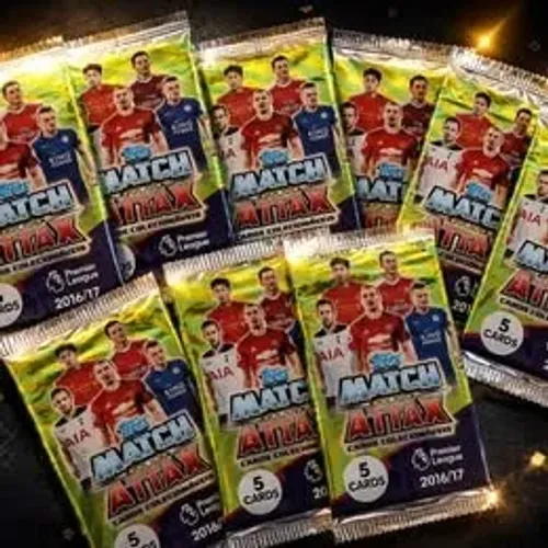 20 Pacotes Topps Match Attax Premier League 2016/17 Lacrados