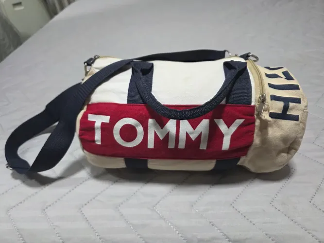 bolsa duffle tommy hilfiger original