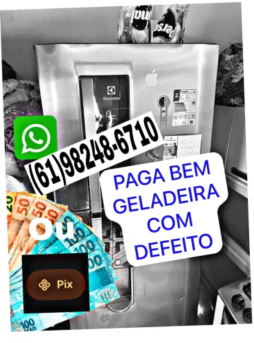 Pg Geladeira com Defeito. - Defeito