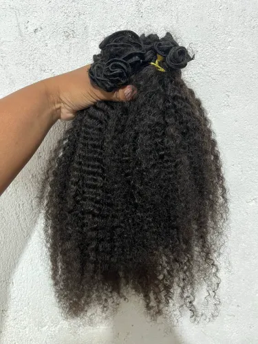 Cabelo indiano cachos permanente