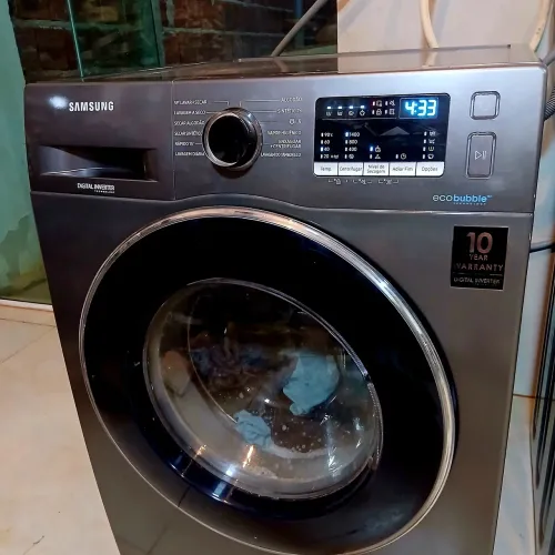 Máquina lava e seca Samsung 10kg funcionando normal