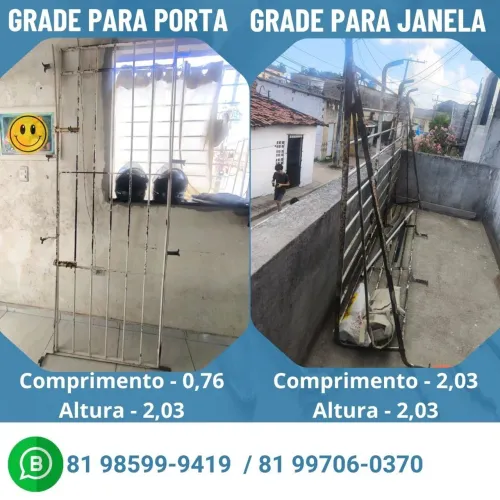 GRADE PARA PORTAS E JANELAS