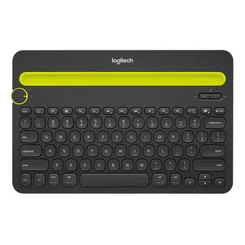 Teclado sem fio Logitech K480 c/Suporte Integrado para Smartphone e Tablet, Bluetooth