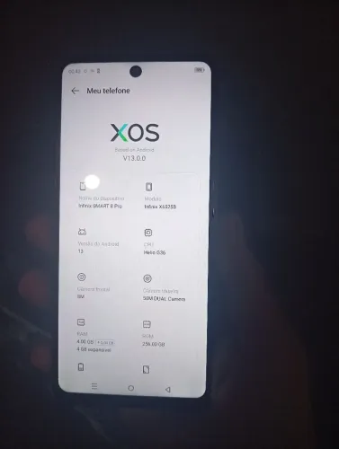 Celular 256GB Smart 8 Pro