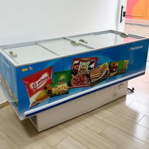 Refrigerador Ilha Refrimate 2m - Câmara Horizontal - Resfriado e Congelado