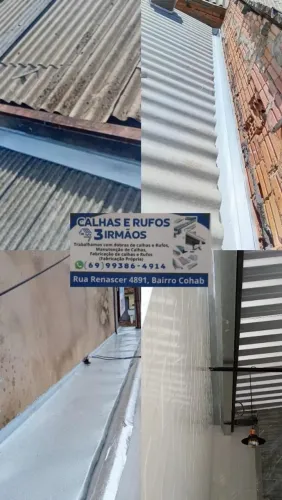 Calhas e rufos