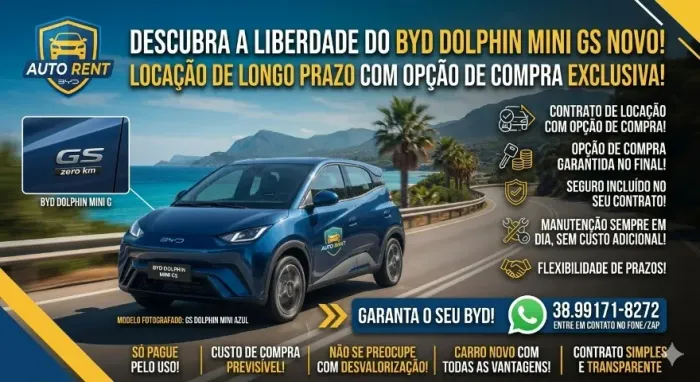 BYD Dolphin Mini (Elétrico) 2025