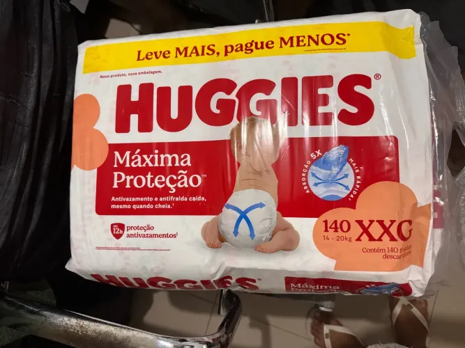 Fralda Huggies xxg 