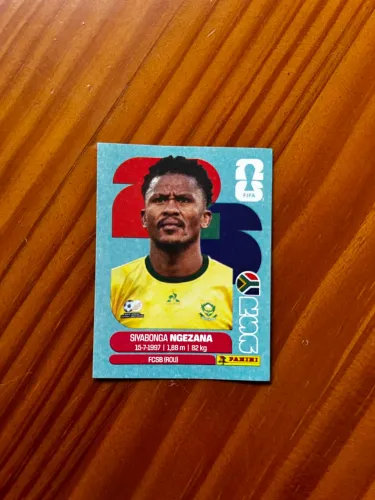 Figurinha da Copa do Mundo 2026 - RSA 8