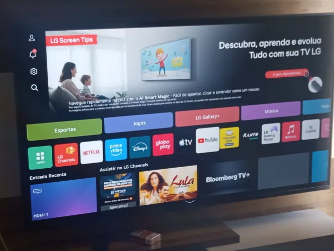 Tv LG 55 smart nova!