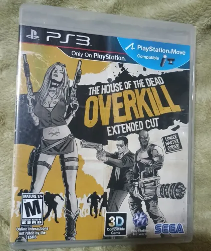 Jogo - The house of The Dead overkill - PS3 