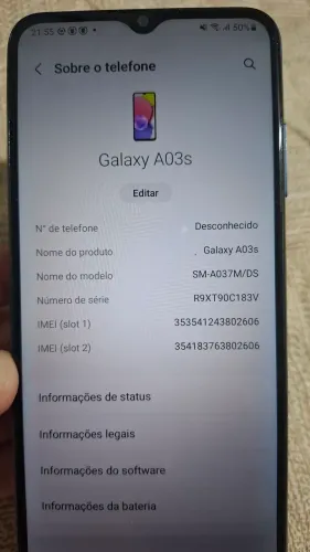 Samsung A 03s 64gb