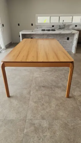 Mesa Cinamomo natural 2,40m x 1,10m