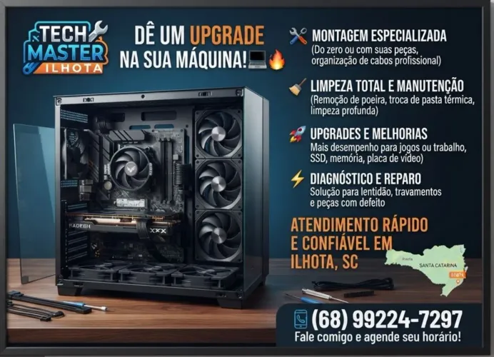 Montagem e manutenção de Pc gamer 