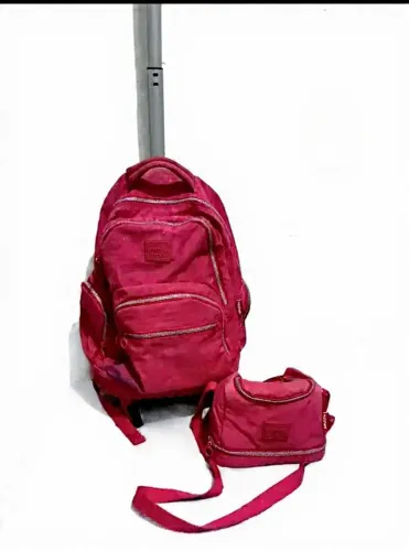 Mochila escolar de rodinha com lancheira UP4YOU