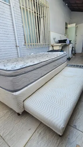 Cama box Orthocrin com cama do amigo + colchão (NÃO ENTREGO)