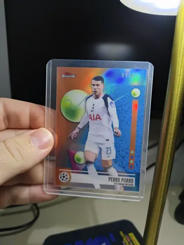 Card Pedro Porro numerada 1/25