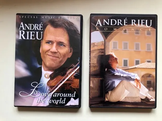 2 Dvds Andre Rieu Love Around The World 2002 / Romance 2007