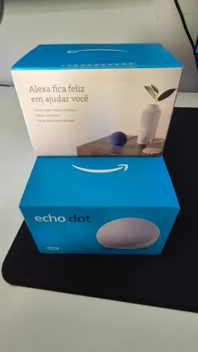 Amazon Echo Dot Alexa (Nova e Lacrada)