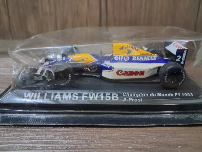 Miniatura Williams FW15B Champion du Monde F1 1993 - escala 1:43