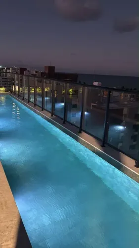 Alugo flat mobiliado intermares