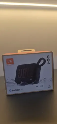 CAIXA DE SOM JBL GO 4 PRETA