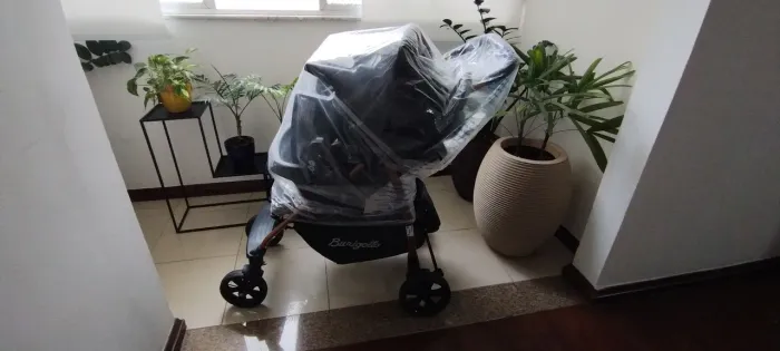 Carrinho+bebê conforto Burigotto