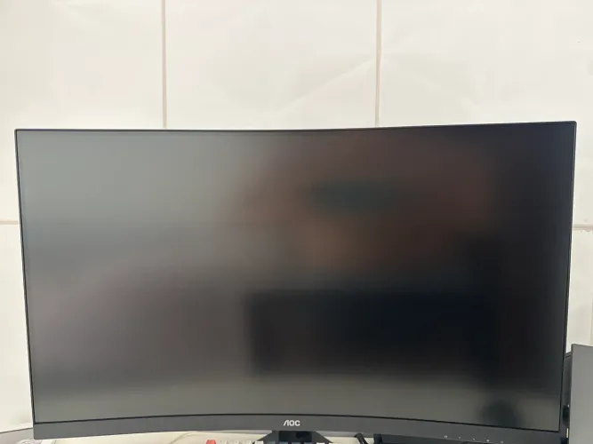 Monitor gamer aoc 32 pol curvo 180hz