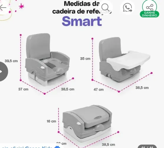 Cadeira de refeição 