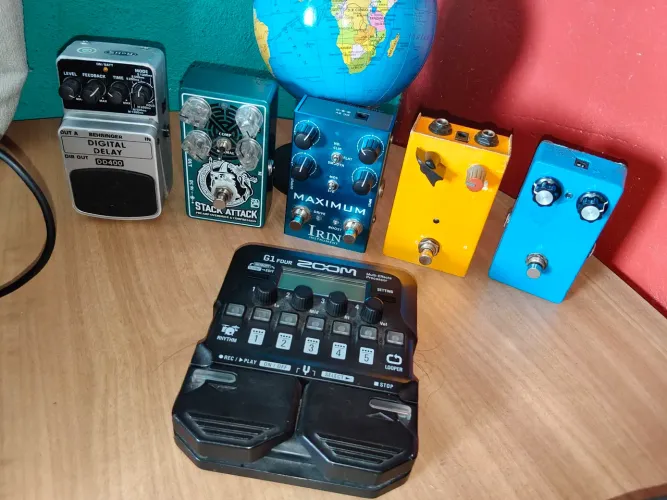 Setup para guitarra (pra vender logo )