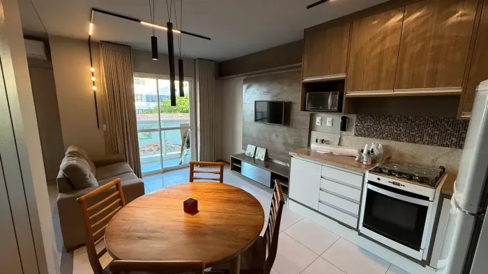 Apartamento 1 quarto, porteira fechada, varanda, infraestrutura - Rio Vermelho