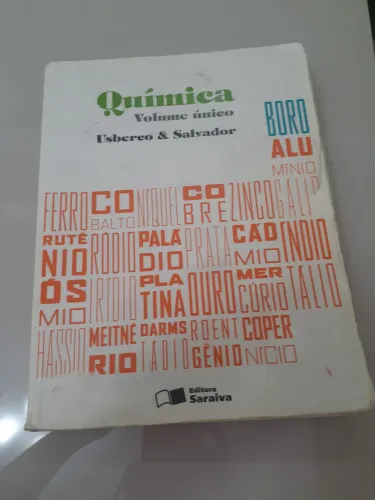 Livro de Química Ensino Médio Volume único 