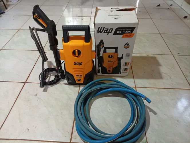 Lavadora de alta pressão Wap Ecofit 2200 com mangueira 10 metro 